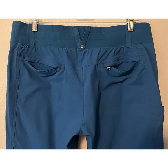 Title Nine Shorts Womens 12 Clamber Hiking Cargo Pocket Performance Stretch Camp - Picture 6 of 12